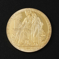 Collection de pièces commémoratives Alfred Bernhard Nobel, cadeau souvenir, art métallique antique