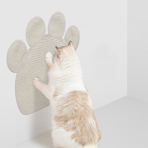 Rascador de Sisal para Gatos de 40 cm, Montado en la Pared, Duradero, para el Cuidado de las Garras de las Mascotas, Color Caqui - Product Image 1