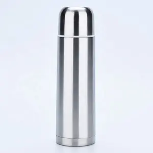 Vacuum Flask Stainless Steel Coffee Tea Bottle Thermos 500ml/350ml drinking bullet water bottle with Carry packaged for Dubai
