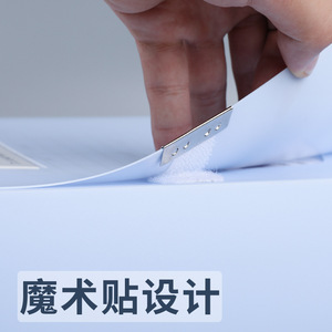 A4 <b>Plastic</b> Document Box 20 35 55 75mm Thickness Office Organizer Storage <b>Folder</b> File Box For Neatening And Financial Voucher - Product Image 3