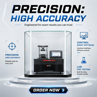 Equipo de Prueba de Compresión por Control Computarizado para Laboratorio, Modelo YIYU YAW-300, de Acero Grueso, Máquina Hidráulica de Presión para Concreto, ASTM