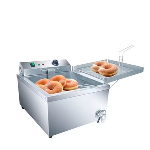 Freidora de Donuts Comercial de 3kw, Freidora Eléctrica para Hacer Donuts - Product Image 1