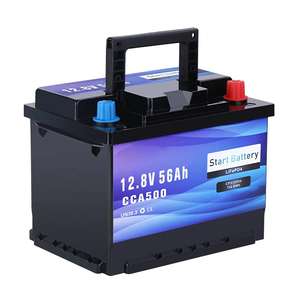 Batería de arranque y parada de 12V 56Ah de calidad original, reemplazo directo para coche AGM, de fábrica OEM de China. - Product Image 5