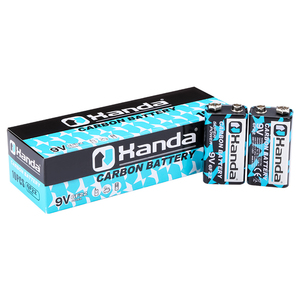 Paquete de Baterías Cuenan 6f22 de 9v, 150mAh, Tipo 9v, Baterías para Micrófono, Batería de 9v para Detectores de Humo y Alarmas de Monóxido de Carbono - Product Image 1