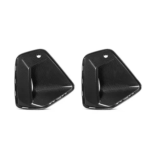 Guardabarros Delantero Lateral de Fibra de Carbono Real Brillante con Tejido Twill 3*3 para BMW Serie 5 G60 G68 I5 Estilo OEM 2024-IN Reemplazo Directo - Product Image 5