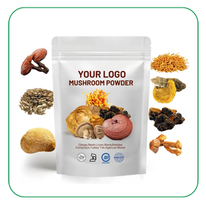 Ausreson สารสกัดจากเห็ดหอม Maitake Chaga Cordyceps ganoderma reishi Lions Lions ตุรกีหางเห็ดผง - Product Image 2