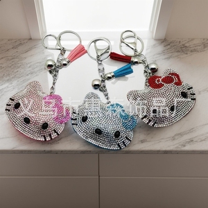 Nouveau porte-clés <span class=keywords><strong>Hello</strong></span> <span class=keywords><strong>Kitty</strong></span> en forme d'animal de dessin animé, pendentif pour sac de femme, cadeau - Product Image 1