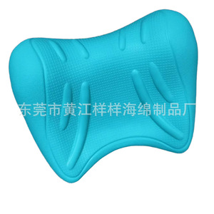 Oreiller cervical oblong ferme pour massage et soutien du cou, pour dormeurs sur le dos, en mousse de polyuréthane - Product Image 2