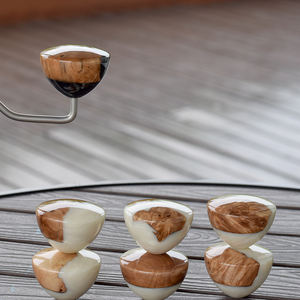 1 pièce de rechange pour manivelle de moulin à café KPLUS / KMAX / JXPRO / <span class=keywords><strong>JMAX</strong></span> / C40, pièces de rechange en bois coloré pour moulin à café manuel - Product Image 4