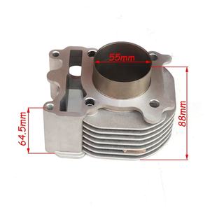 55mm 100cc toplu kaynağı özel OEM Yama <span class=keywords><strong>ha</strong></span> ZY100 RS100 JOG100 motor yükseltme motosiklet büyük çap silindir Piston CONTA TAKIMI - Product Image 2