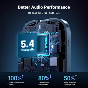 Adaptador <span class=keywords><strong>Bluetooth</strong></span> UGREEN 5.4 Aux, Adaptador <span class=keywords><strong>Bluetooth</strong></span> para Auto con Cancelación <span class=keywords><strong>de</strong></span> Ruido <span class=keywords><strong>de</strong></span> 3.5mm AUX, <span class=keywords><strong>Receptor</strong></span> <span class=keywords><strong>de</strong></span> <span class=keywords><strong>Audio</strong></span> Inalámbrico - Product Image 2