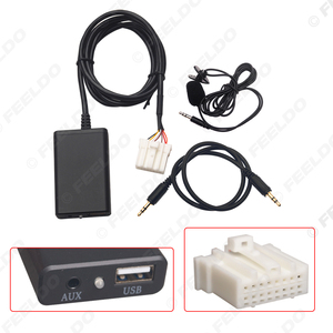 เครื่องเล่น MP3 ในรถยนต์วิทยุเครื่องเปลี่ยนซีดี USB SD AUX ดิจิตอลมิว<span class=keywords><strong>ส</strong></span>ิคเชนเจอร์อะแดปเตอร์บลูทูธ<span class=keywords><strong>ส</strong></span>ำหรับมาส<span class=keywords><strong>ด้า</strong></span>/ฟอร์ด/เบ<span class=keywords><strong>ส</strong></span>ท์เทิร์น 8+8 พินอินเทอร์เฟซ - Product Image 3