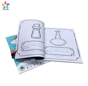 Caifeng Guangxi OEM, <span class=keywords><strong>livre</strong></span> de coloriage pour enfants, imprimé sur mesure, relié, film laminé, papier couché - Product Image 2