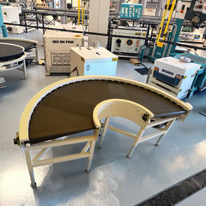 Endüstriyel PVC Güçlü 180 Derece 360 Derece Kavisli Montaj Hattı Yarım Daire Dönüş Konveyör Bant Sistemi Depo Paketleme İçin - Product Image 4