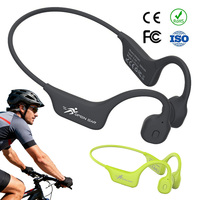 Auriculares Inalámbricos de Conducción Ósea DG08C para Senderismo y Ciclismo con Certificación CE Rohs IPX5, Auriculares Deportivos Bluetooth Resistentes al Agua