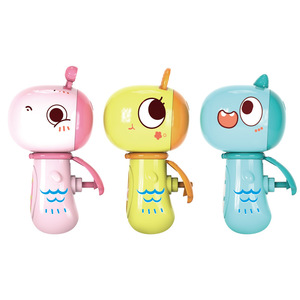 Jouet aquatique d'été pour bébé, petit pistolet à eau en plastique, mignon dinosaure de dessin animé, lance-eau, cadeau pour la maternelle en plein air - Product Image 5