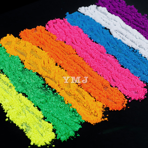 12 màu sắc dung môi huỳnh quang bột sắc tố Neon đầy màu sắc nhờn UV huỳnh quang sắc tố cho phòng tập thể dục phấn xà phòng Maki - Product Image 5