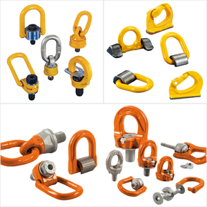 Anillas de elevación forjadas y tratadas térmicamente con certificado CE G80 G100 para la venta, punto de elevación/anacla con ojo giratorio - Product Image 6
