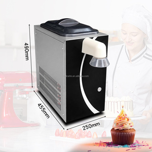 Distributeur de crème fouettée pour comptoir, pompe à compresseur, machine à milkshake, dessert, pour poudre de crème glacée, lait, facile à utiliser - Product Image 4