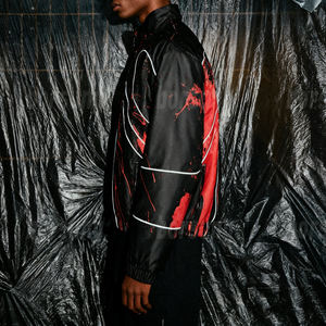 Chaqueta Impermeable de la Mejor Calidad Personalizada, Tejido para Ropa de Exterior, Chaquetas Reactivas al Calor para Hombre, Cortavientos, Chaqueta Térmica Reactiva al Calor - Product Image 2