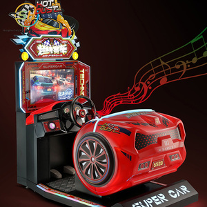 Macchina da Gioco Super Racing per Bambini, Attrezzatura Arcade a Moneta, Simulatore <span class=keywords><strong>di</strong></span> Corse - Product Image 2