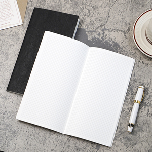 Carnet de notes personnalisé avec logo, en papier Tomoe River, bord doré, grille, format <span class=keywords><strong>TN</strong></span> fin, idéal pour le quotidien - Product Image 4