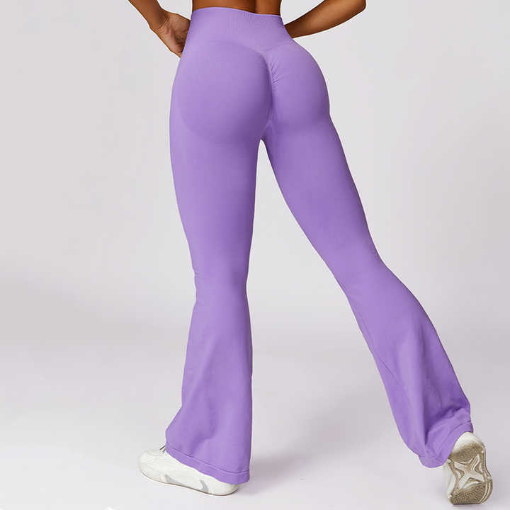 Butt-lifting Fitness Flared Yoga Running And Pilates Pants