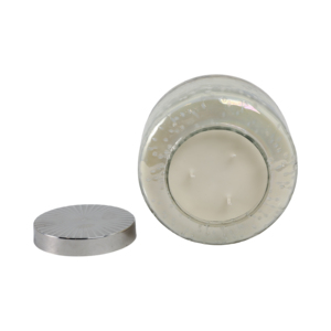 Grande Candela Profumata in Vetro Macchiettato, Decorativa per Interni ed Esterni, Arredamento Casa - Product Image 6