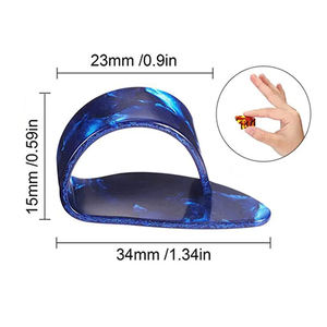 คีมแหวนใส่นิ้วทำจากวัสดุเซลลูลอยด์หนามากคีมนิ้วโป้งและนิ้วชี้คีมหยิบกีตาร์ - Product Image 5