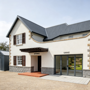 Conception d'architecture sud-africaine professionnelle pour une maison de 3 chambres avec structure en briques et garage - Product Image 1