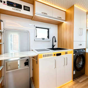 <span class=keywords><strong>Camping</strong></span>-<span class=keywords><strong>car</strong></span> hybride T5-DM de type C avec batterie Blade de 55,39 kWh, cuisine et salle de bain pour le <span class=keywords><strong>camping</strong></span> et les voyages - Product Image 5