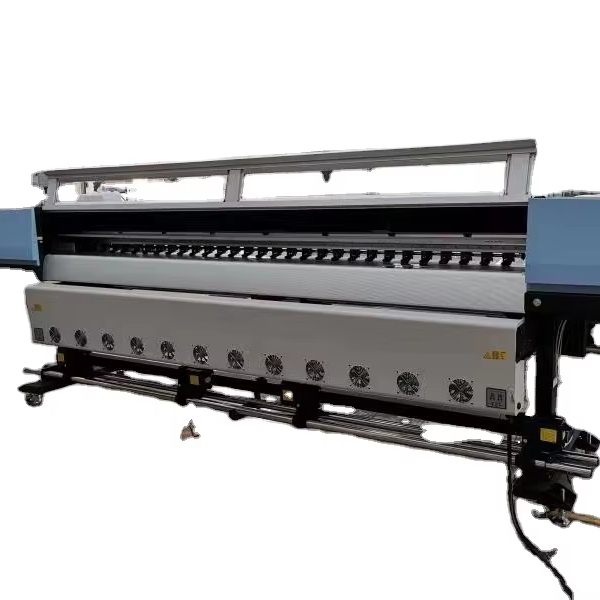 4 Head Galaxy 3.2m Eco Solvent Printer UD-32R8BE  Inkjet Large Format Printing Machine