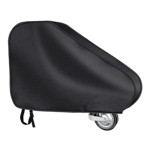 Funda para enganche de remolque RV, tela Oxford negra, impermeable, reflectante, para protección del gancho de remolque - Product Image 5