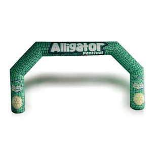 Custom Outdoor Event Finish Line Inflatable Race Start Arch Inflatable Entrance Sport Advertising Arch