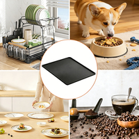 Tapis à café multifonctionnel en silicone, tapis résistant à la chaleur pour comptoir à café, accessoires pour barista pour machines à café européennes et américaines