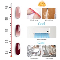 Gel de surface thermosensible à changement de couleur, UV LED, longue tenue, non toxique, faible odeur, pour ongles, usine OEM