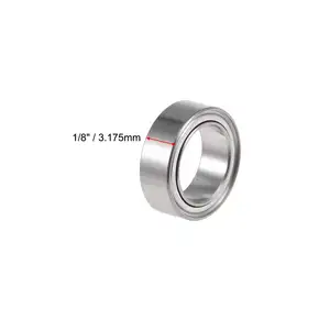 Mini Inch Bearing For Micro Motor R168 2RS R2 R2-6 R3 R4 R166 R188 R1810 R155 R156 ZZ Deep Groove Ball Bearings