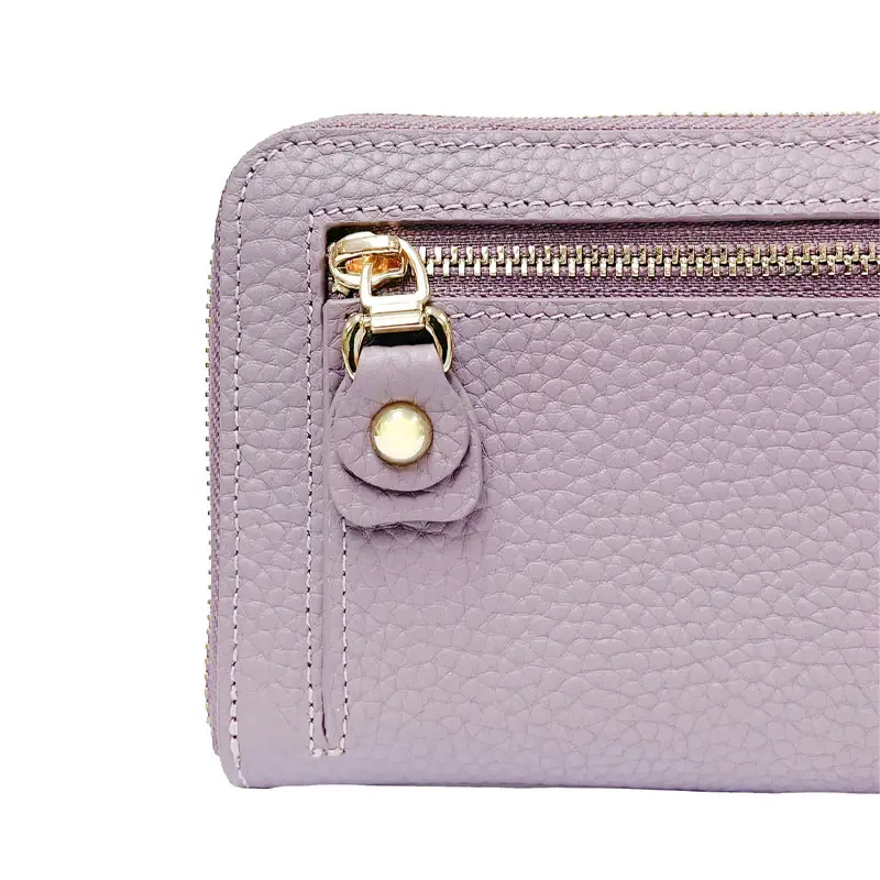Luxe Mini Messenger Bag Stijlvolle Multi-Card Sleuf Rits Ontwerp Lederen Handtas Voor Vrouwen