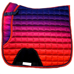 Almohadilla de Silla de Montar Ecuestre FHS-41 de Fizzan International para Salto de Caballos, Colorida (Fucsia, Rojo, Azul, Amarillo, Gris) - Product Image 4