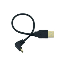 Kabel USB-C 3amp 1A 2A 30cm 1m 2m ODM OEM Pengisi Daya Cepat Pendek Atas Bawah Data USB-C Pengisian 2.0 A Male ke Atas Bawah 90 Derajat