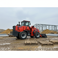 Cargadora de Ruedas con Motor Diésel de 3.0 Toneladas, 4WD, PLC, 92KW de Potencia, Caja de Cambios, 1 Año de Garantía, Alta Calidad, Fácil de Usar, para Movimiento de Tierras en Construcción