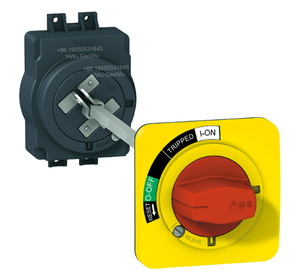 Manija original genuina para disyuntor de caja moldeada NSC100ROTEL, manija giratoria extendida - para interruptor giratorio NSC60/100 - Product Image 4