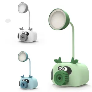 Креативная Светодиодная лампа для домашних животных, ночник, USB-зарядка, настольная лампа, точилка для карандашей, лампа для обучения детей