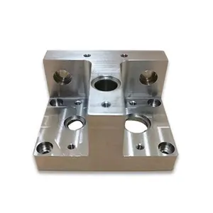 China Manufacturers Hard Anodized Complex Base Products Aluminium CNC Milling Service For Machine