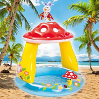 Hot Selling Round Pilzförmiger PVC Baby Sun shade Pool für Kinder