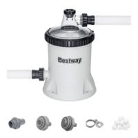 Filtre à boules en fibre pour piscine hors sol Polysphere 58870, pompe 5678 L avec filtration cellulaire portable en PP