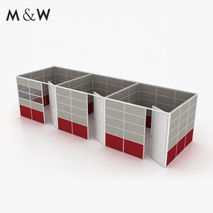 M & W hiện đại Divider đồ nội thất phòng duy nhất bàn làm việc Modular riêng phân vùng văn phòng cubicle - Product Image 4