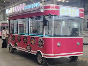 Oriental Shimao <b>Smart</b> Mobile Coffee & Snack Food Cart Trailer with Coffee Machine Stainless Steel GPS Tracking Rust Resistant - Product Image 6