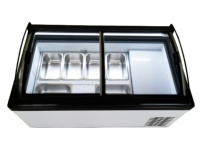 Congélateur à crème glacée Offre Spéciale 6 casseroles Vitrine de crème glacée Gelato Popsicle Display Congélateur