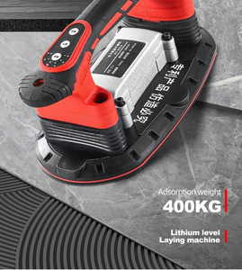 48VF <b>Tiles</b> Vibrator Ceramic <b>Tile</b> <b>Leveler</b> Suction Cup Automatic Floor Vibrator Ceramic <b>Tile</b> <b>Leveler</b> Leveling Tools With Battery - Product Image 1